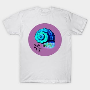 Fish Shell Art 10 T-Shirt